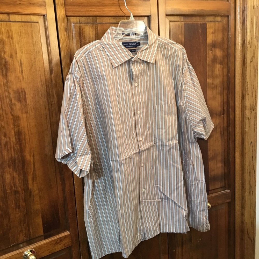 Daniel Cremieux Collection shortsleeved cotton shirt, size XXL, never worn